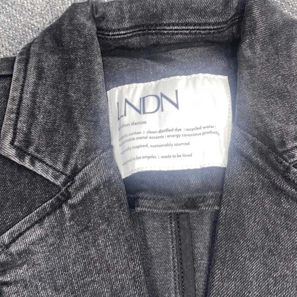 NEW! LNDN‎ Black Denim Blazer XS